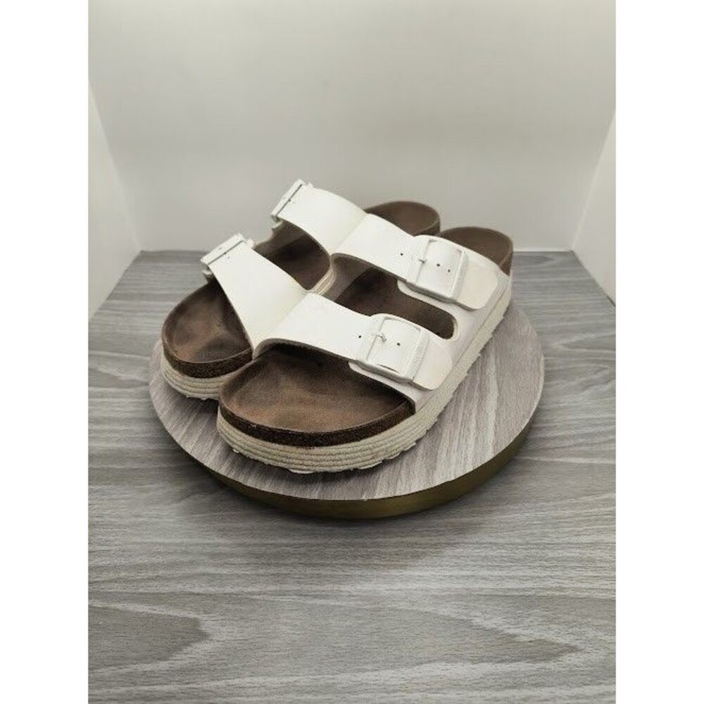 Papillio by Birkenstock Women's Arizona Flex Platform Birko-Flor Sandals 41-265